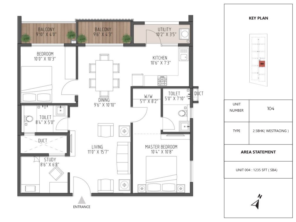 1235-Unit-Floor-Plan