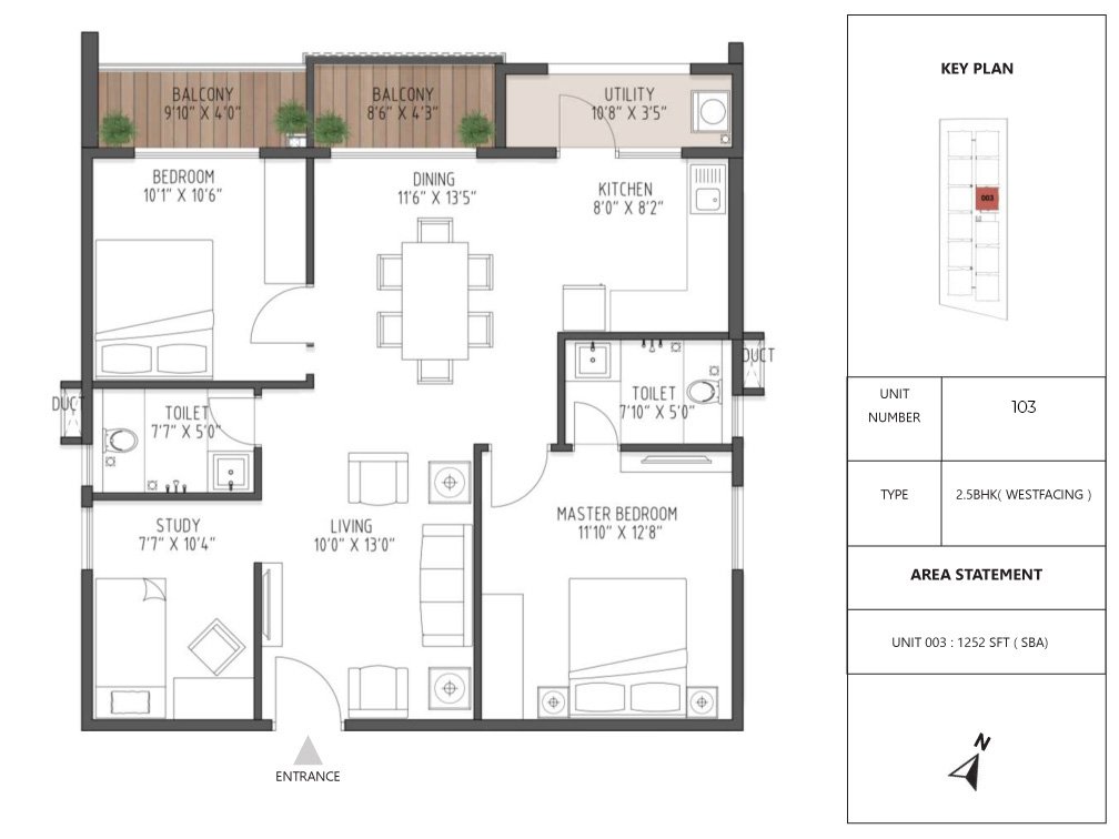 1252-Unit-Floor-Plan